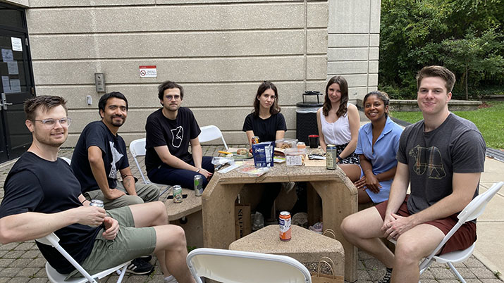 First In-Person Lab Happy Hour!